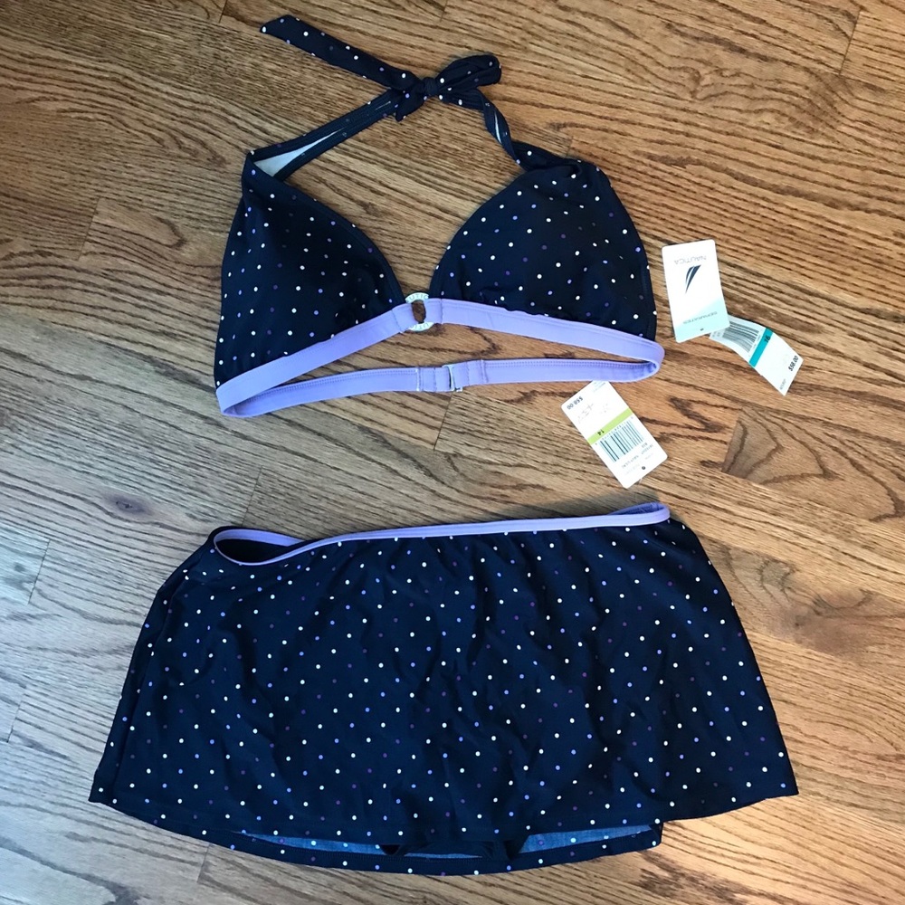 NWT  Nautica Two Piece Swimsuit